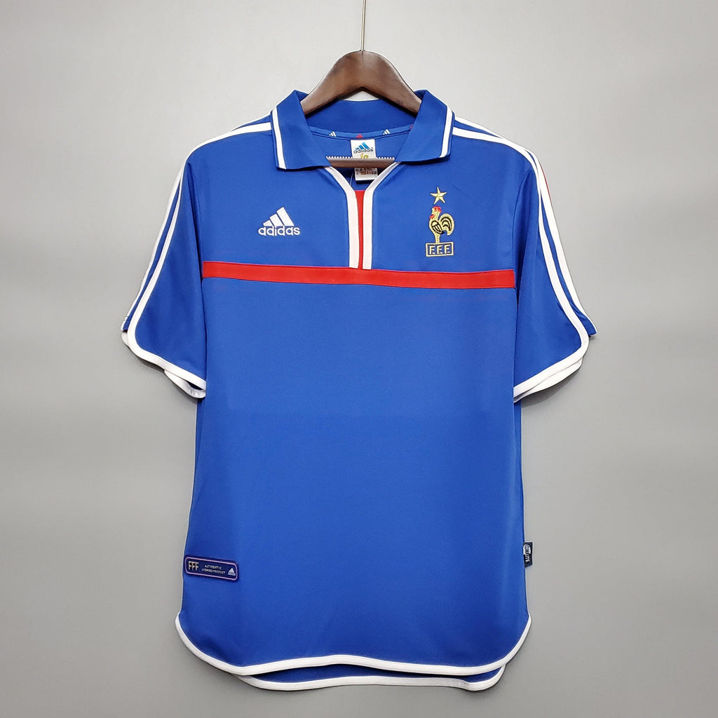 Camisa Retrô França I 2000 Masculina