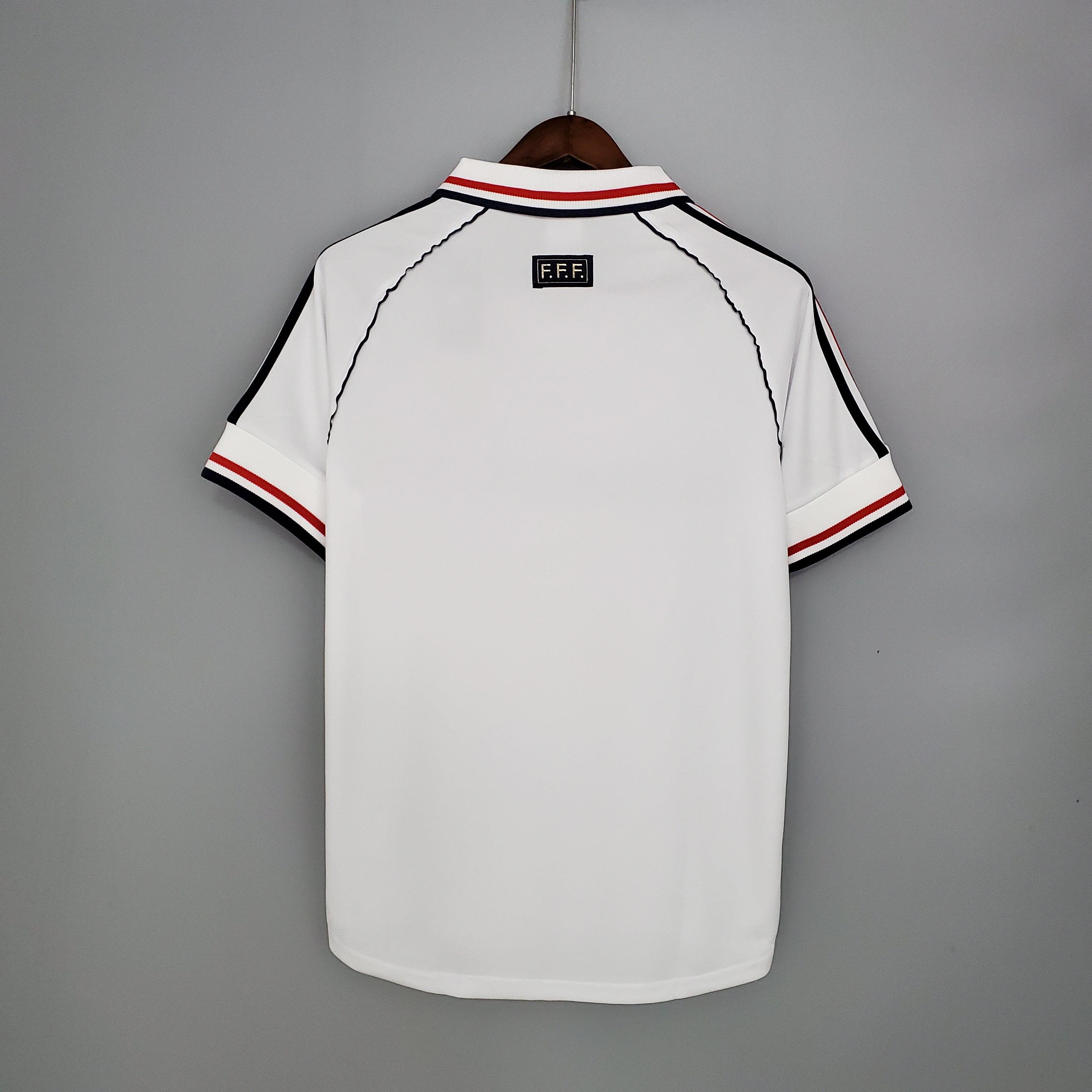 Camisa Retrô França II 1998 Masculina