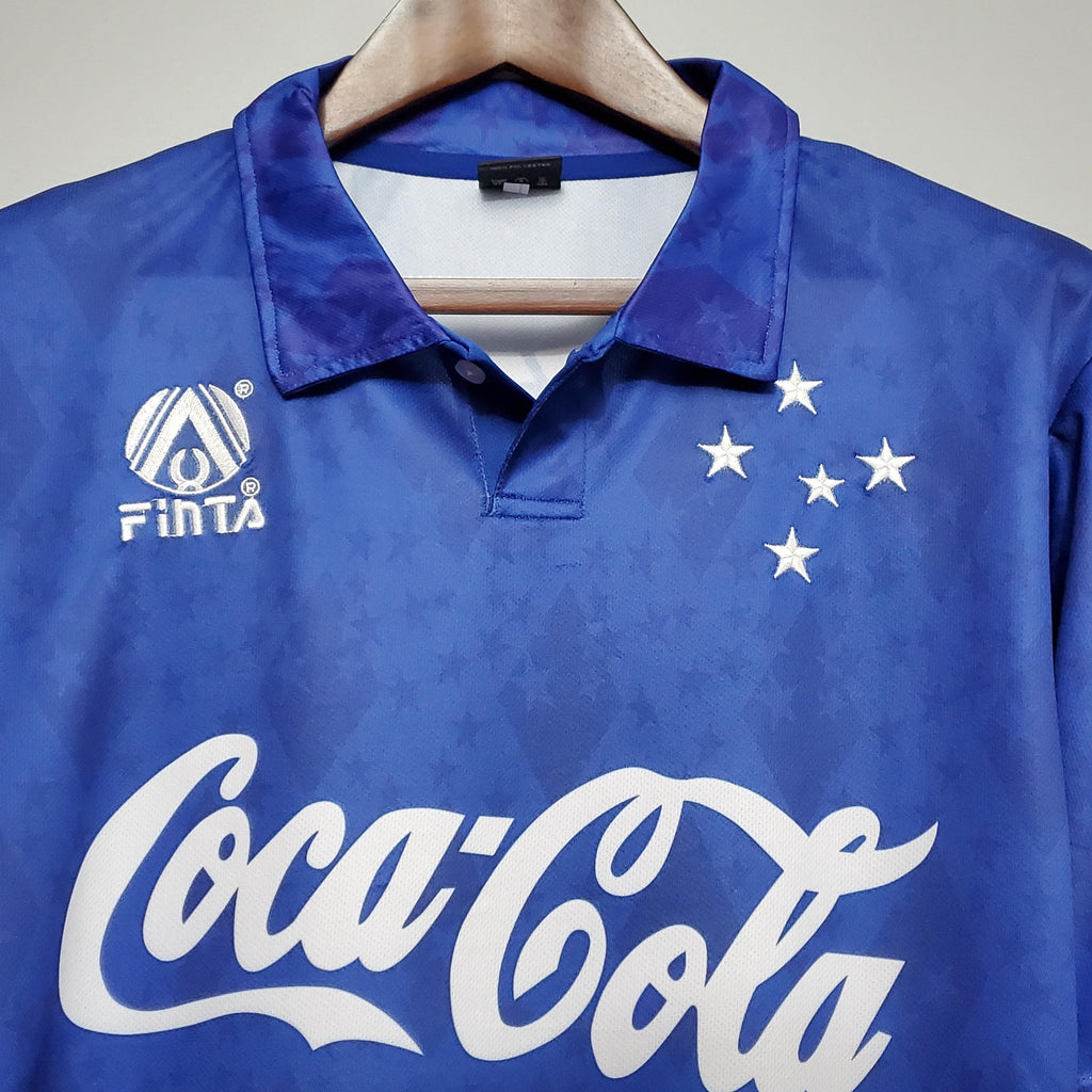 Camisa Retrô Cruzeiro 1993 / 94 1993 I 1993 Masculina