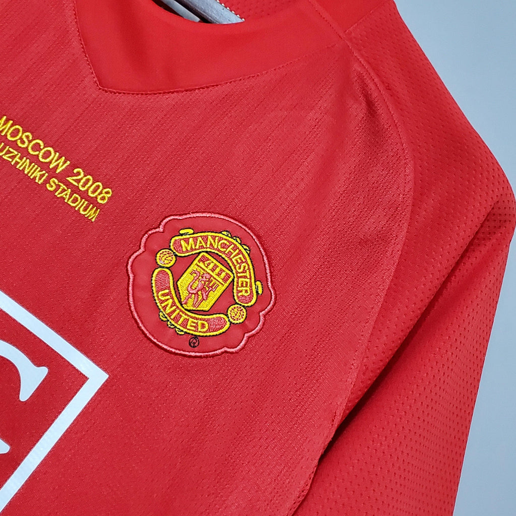 Camisa Retrô Manchester United 2007 Masculina