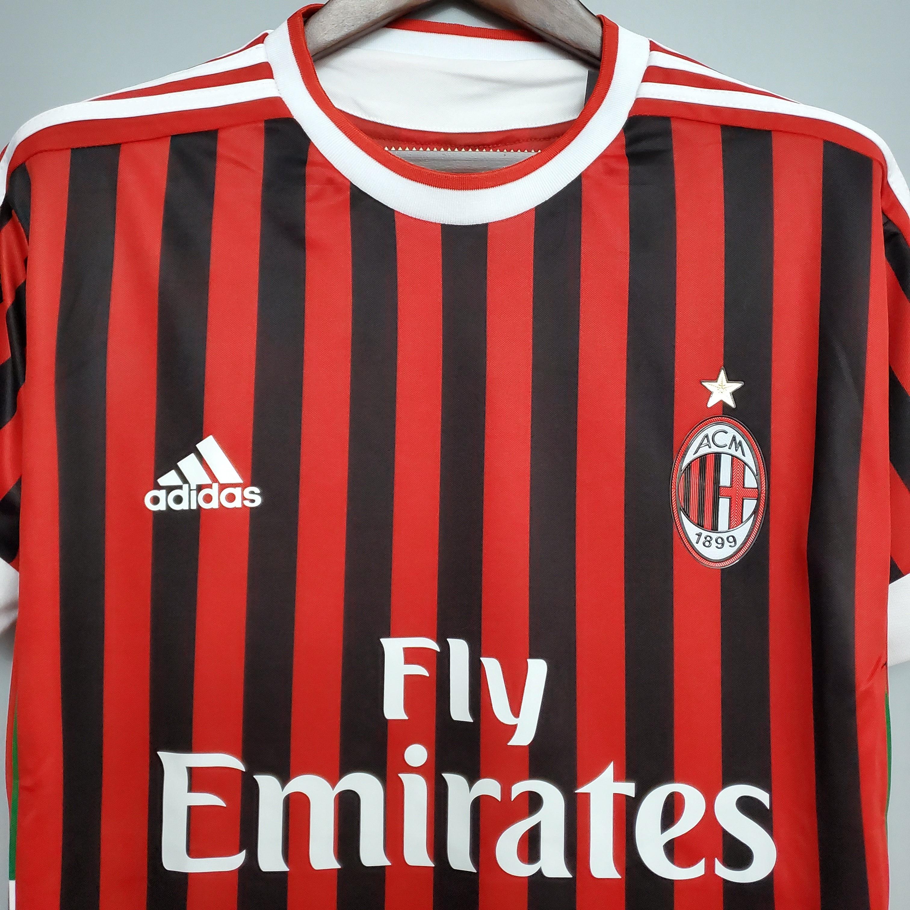 Camisa Retrô Milan I 2011 Masculina
