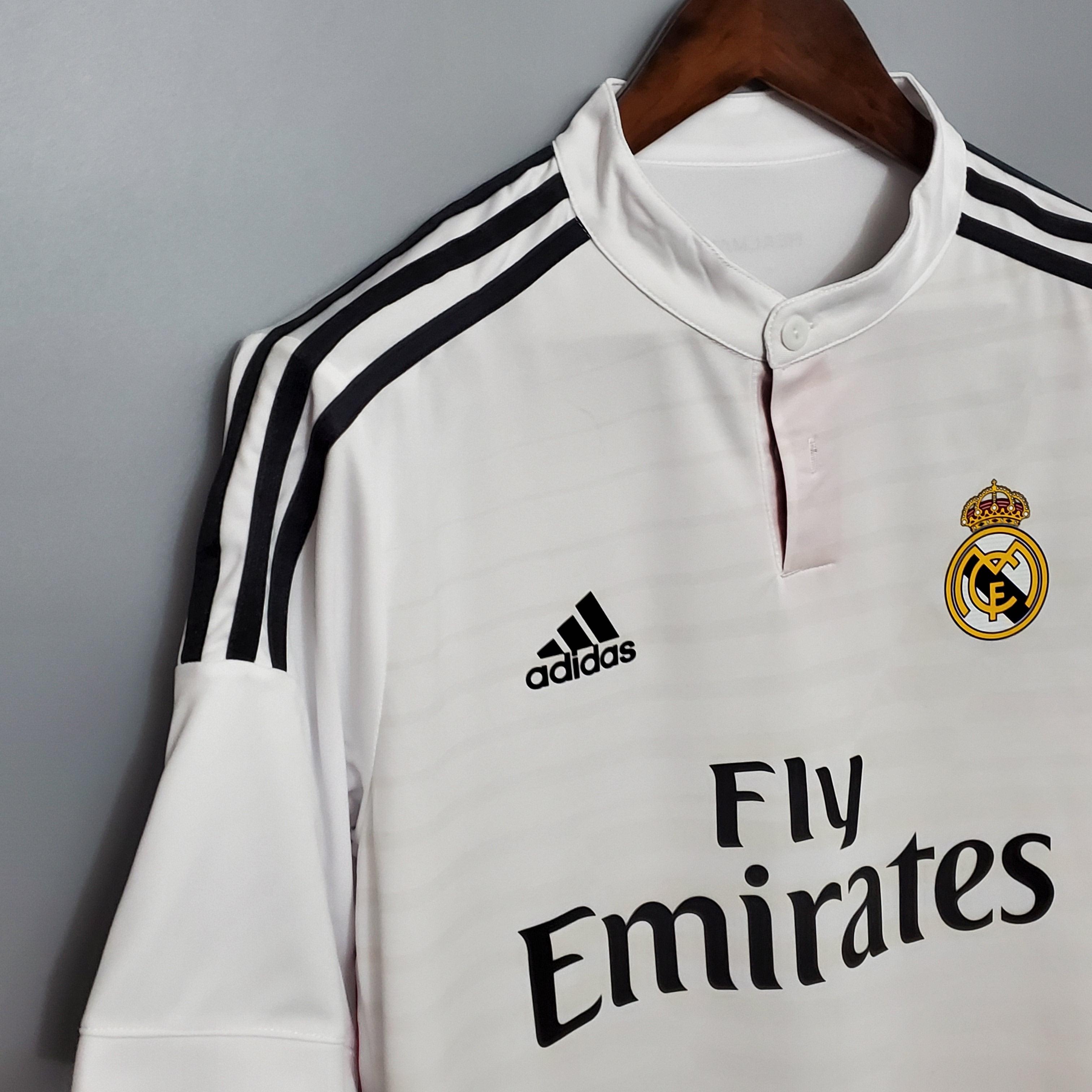 Camisa Retrô Real Madrid I 2014 Masculina