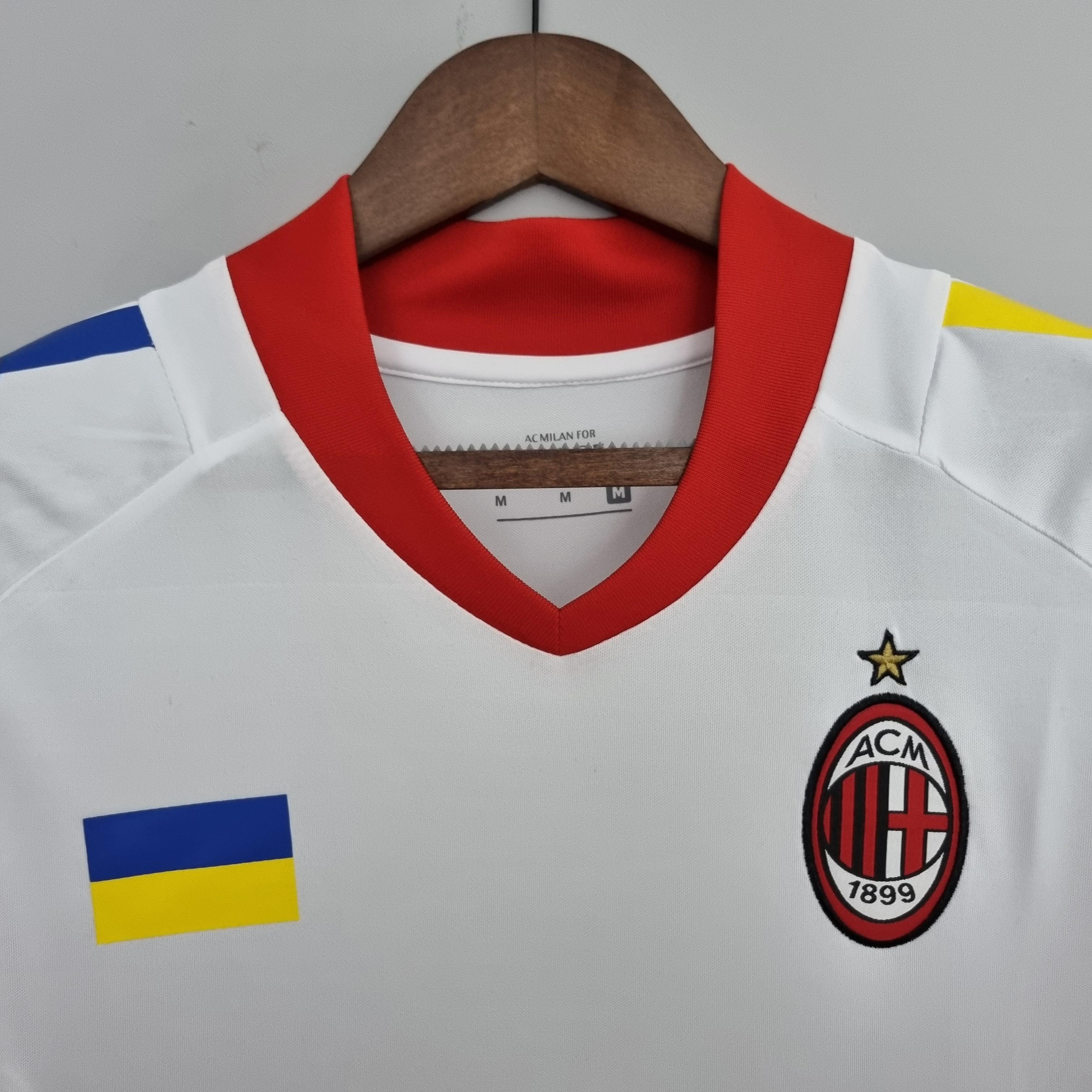 Camisa Retrô Milan II 2002 Masculina
