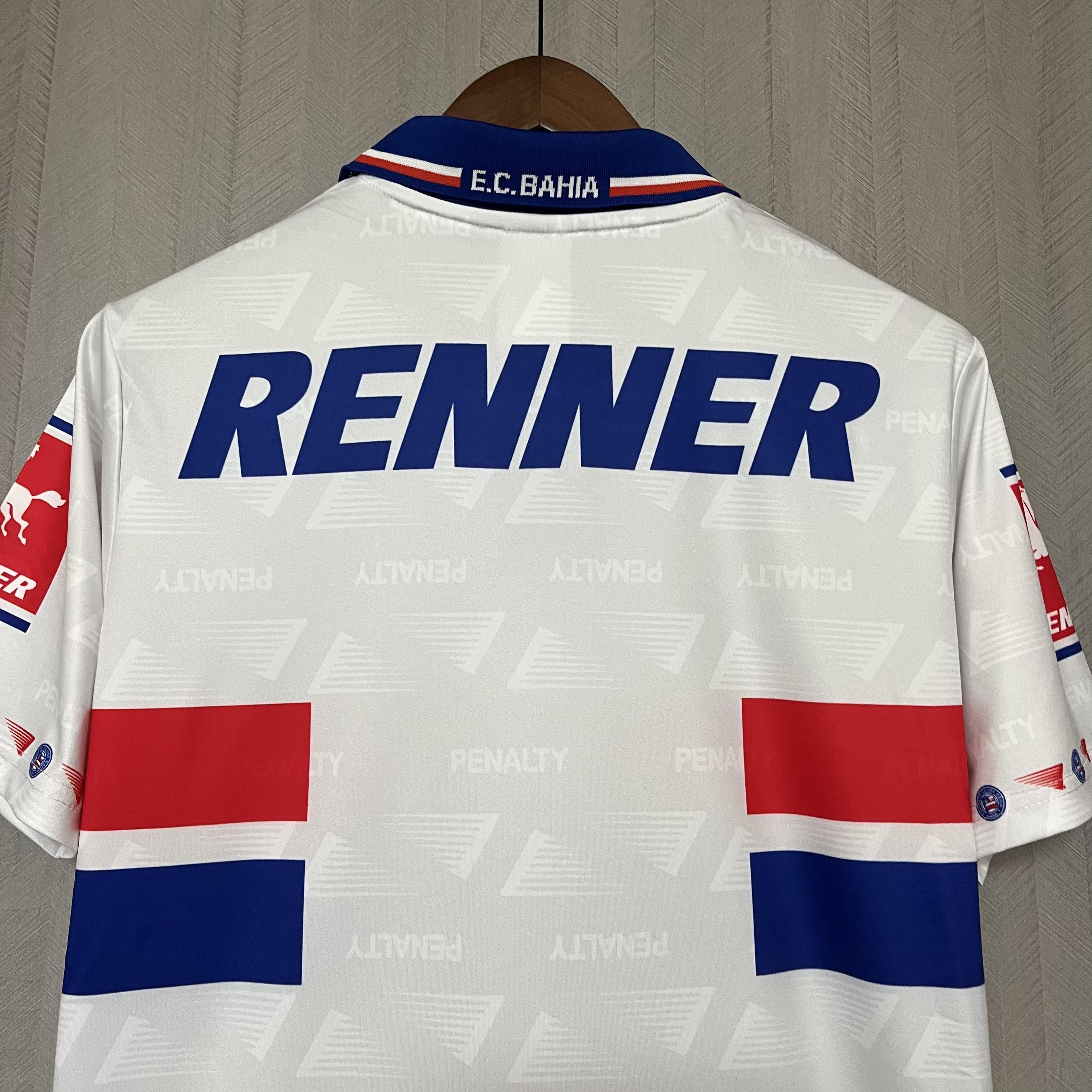 Camisa Retrô Bahia Titular 1996 Renner 1996 Masculina