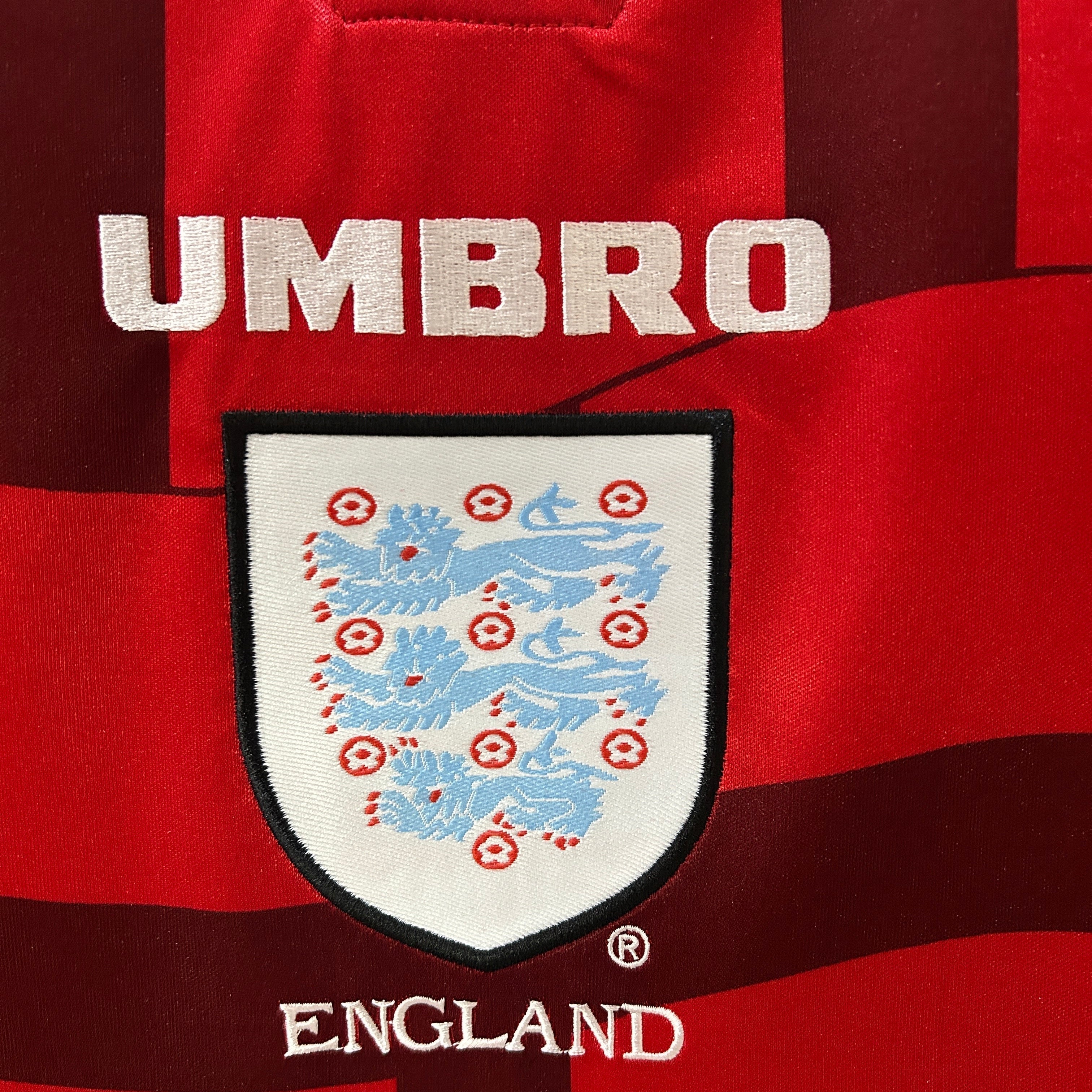 Camisa Retrô Inglaterra 1998 Masculina