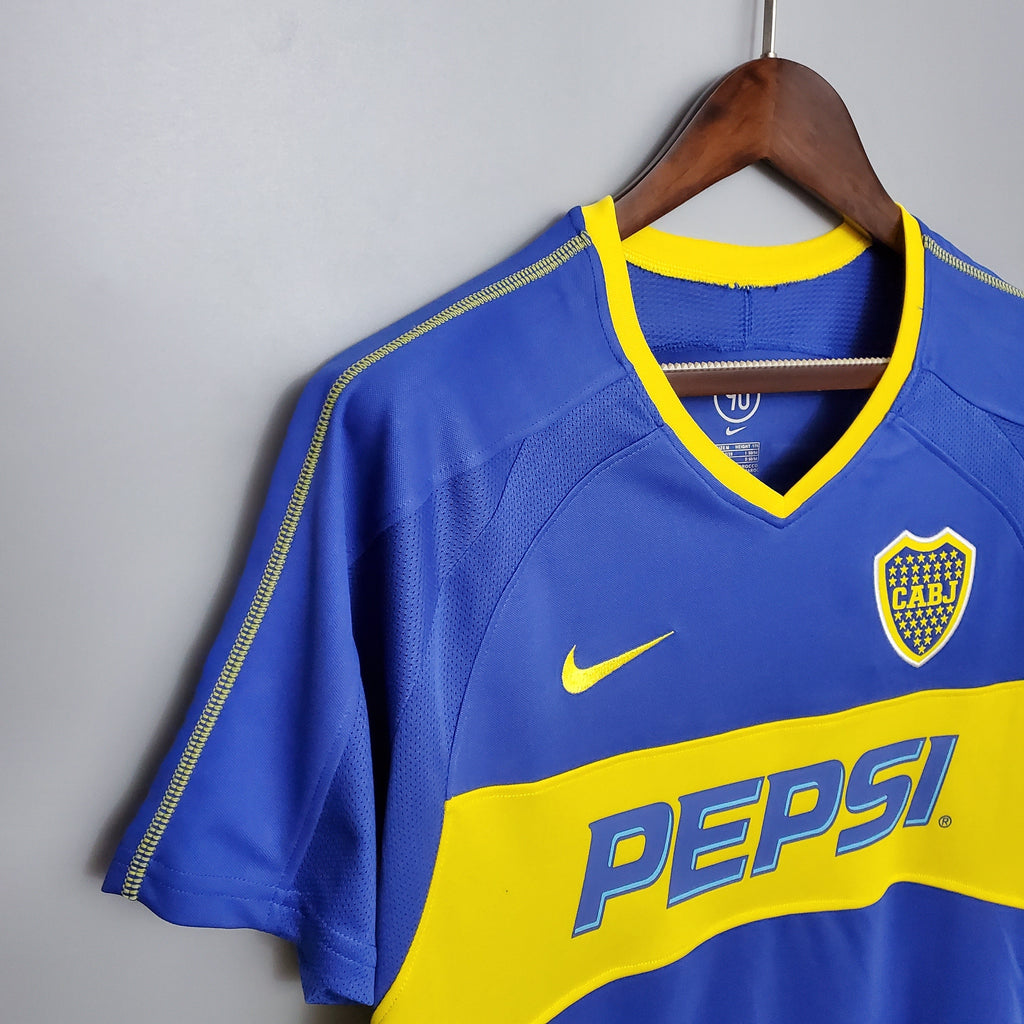 Camisa Retrô Boca Juniors I 2003 Masculina