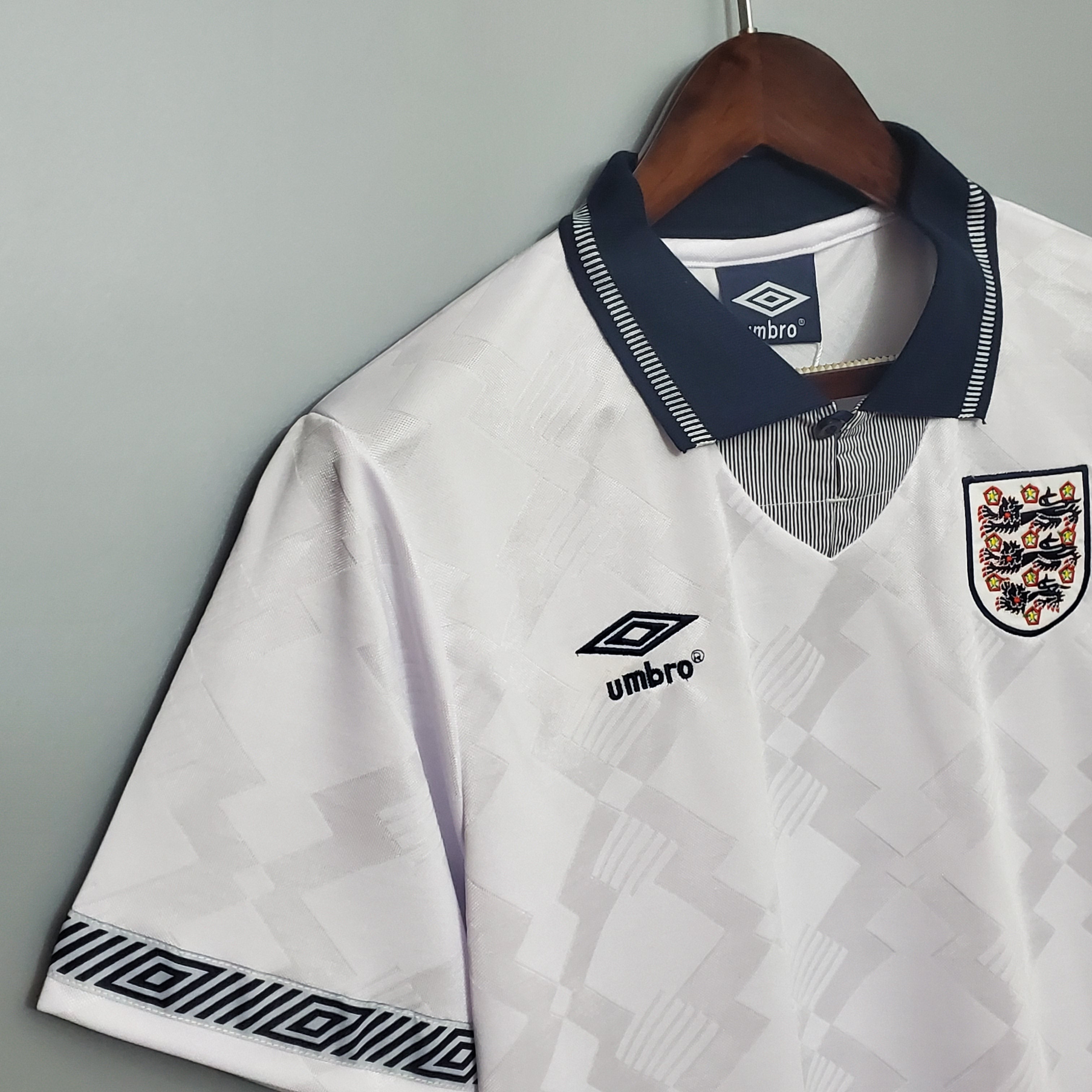 Camisa Retrô Inglaterra I 1990 Masculina