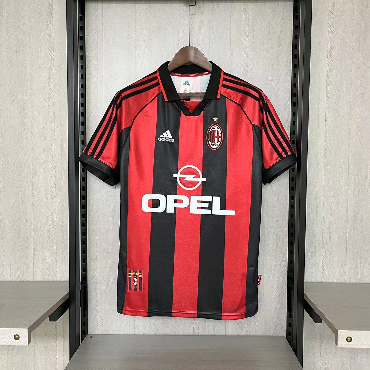 Camisa Retrô Milan I 1998 Masculina
