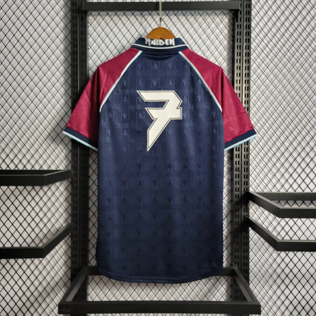 Camisa I West Ham X Iron Maiden 1999 Masculina