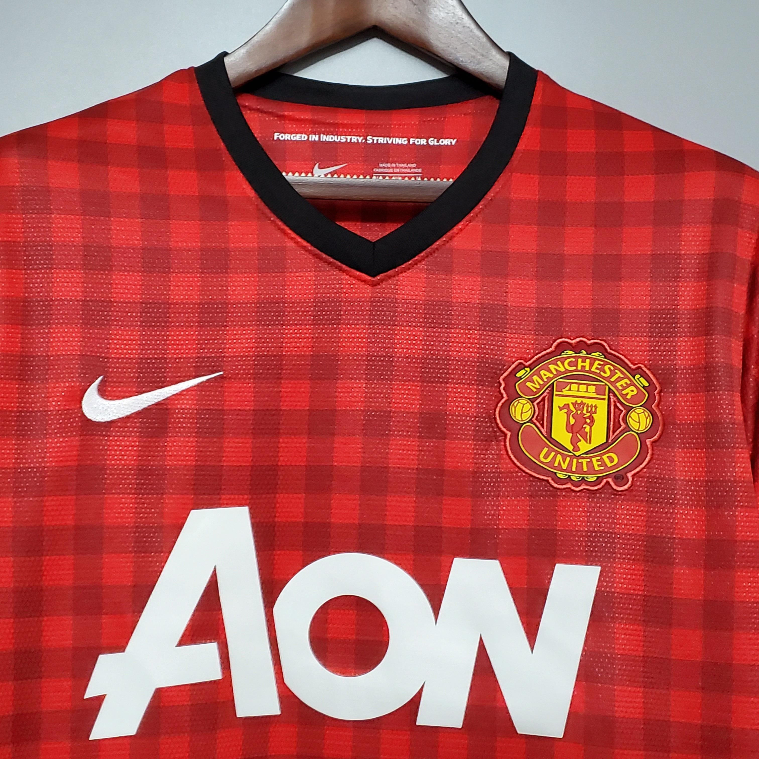 Camisa Retrô Manchester United I 2012 Masculina
