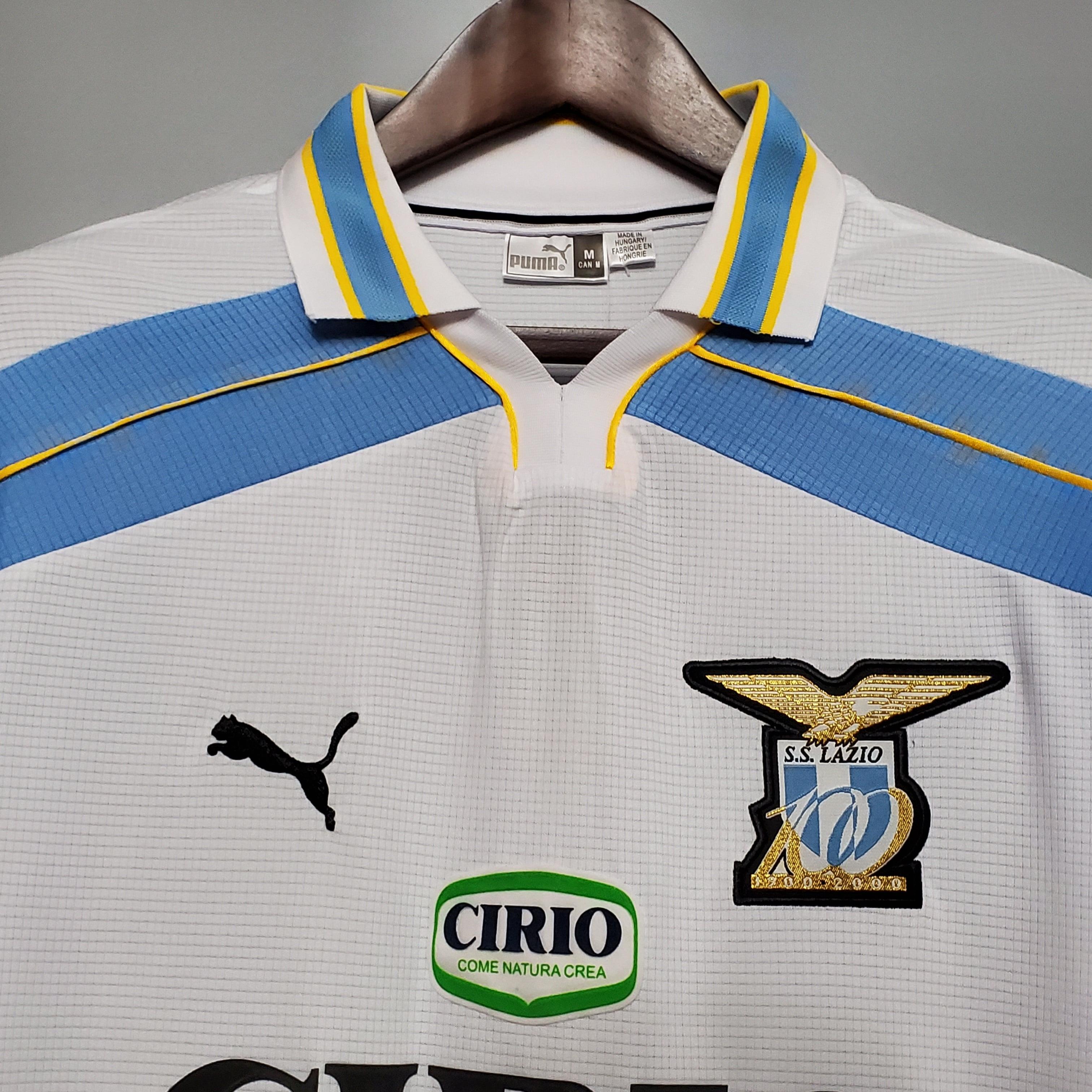 Camisa Retrô Lazio 2000 II 2000 Masculina