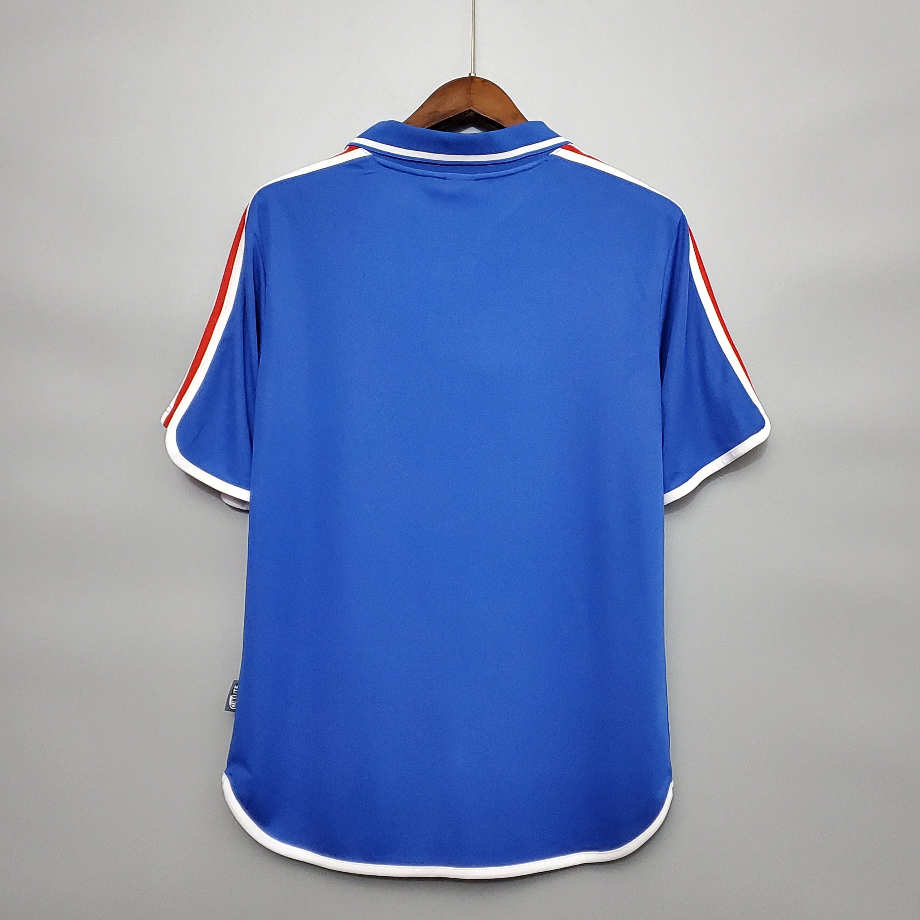 Camisa Retrô França I 2000 Masculina