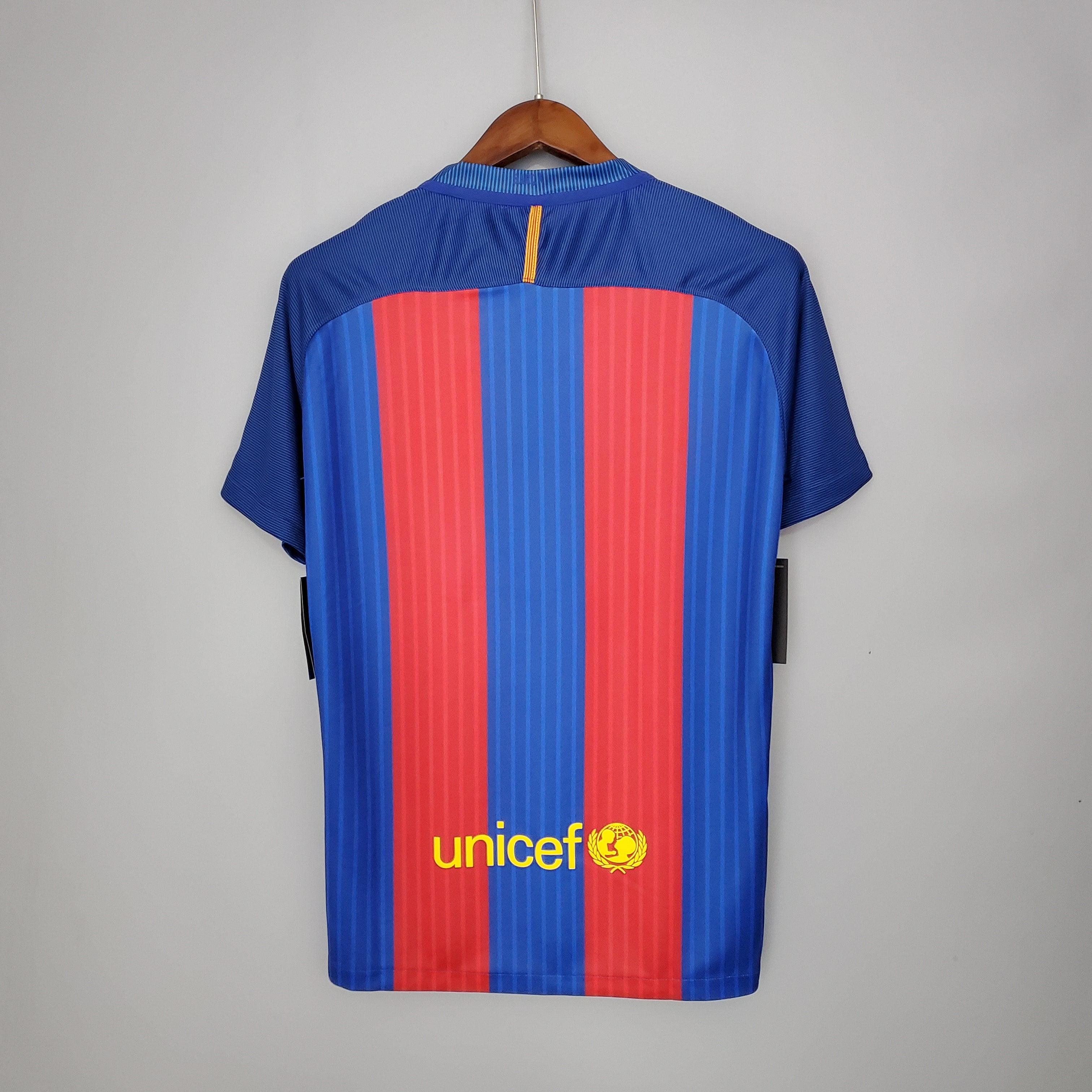 Camisa Retrô Barcelona I 2016 Masculina