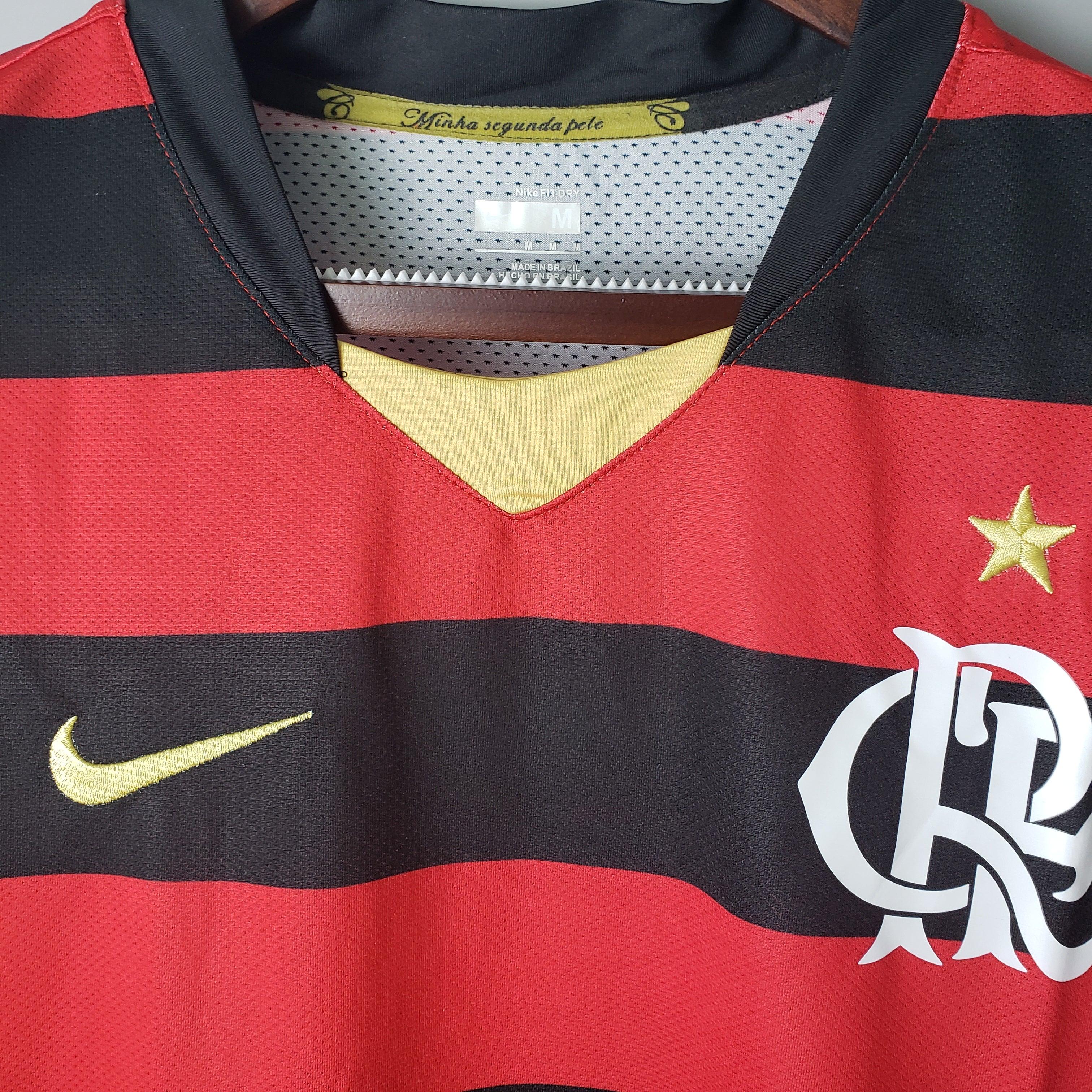 Camisa Retrô Cr Flamengo 2008 I 2008 Masculina