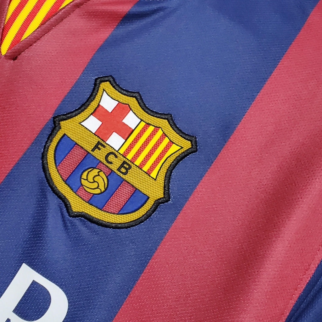Camisa Retrô Barcelona I 2014 Masculina