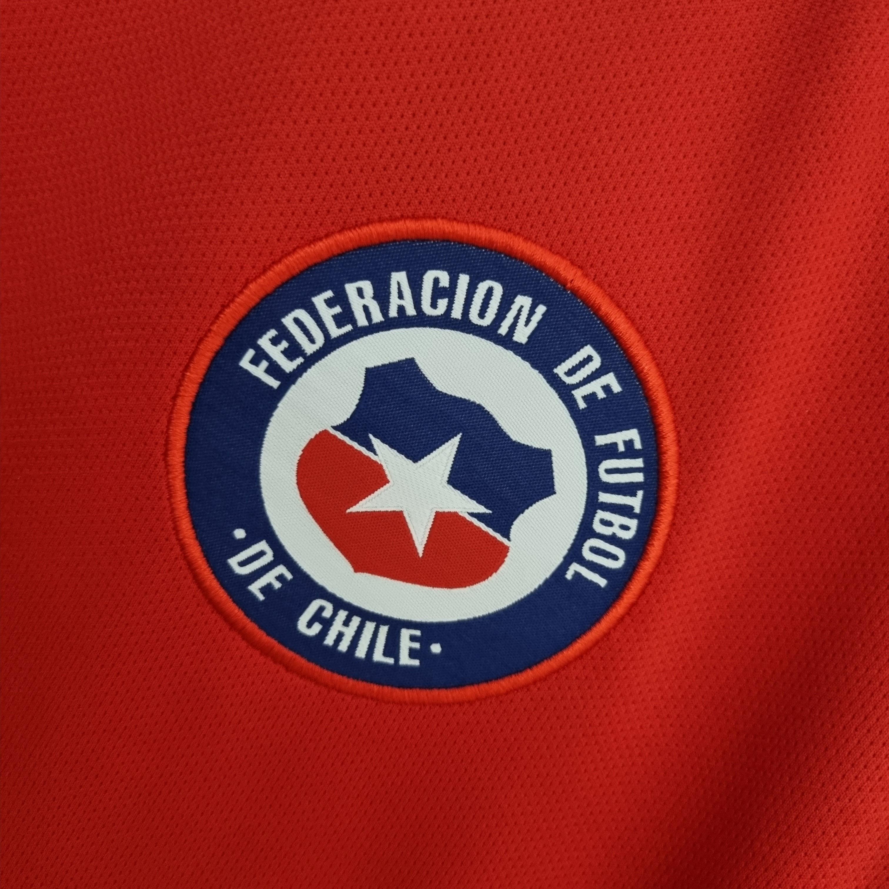 Camisa Retrô Chile I 2016 Masculina