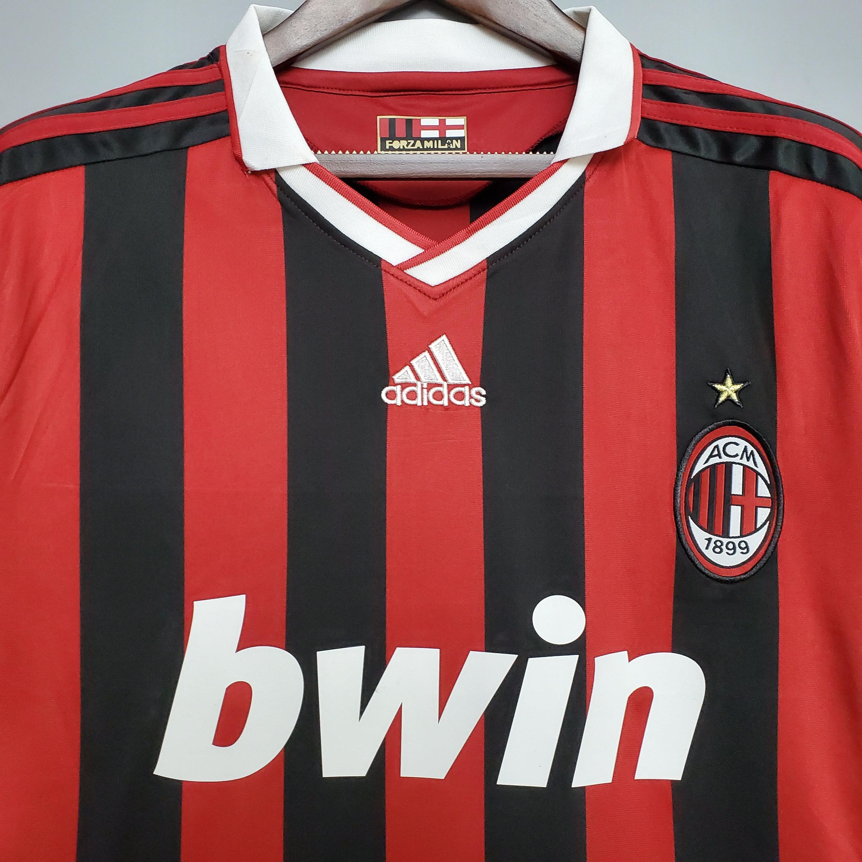 Camisa Retrô Milan I 2009 Masculina