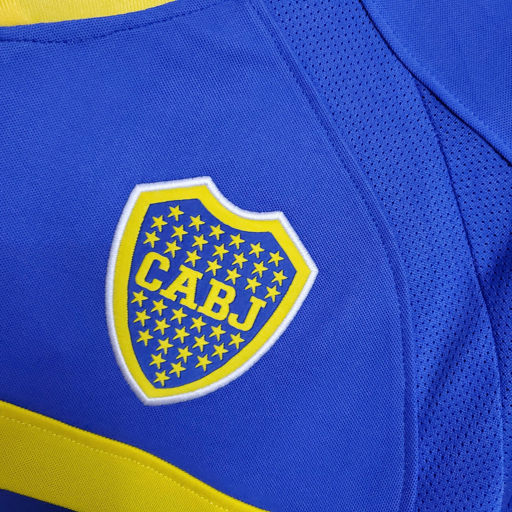 Camisa Retrô Boca Juniors 2003 I 2003 Masculina