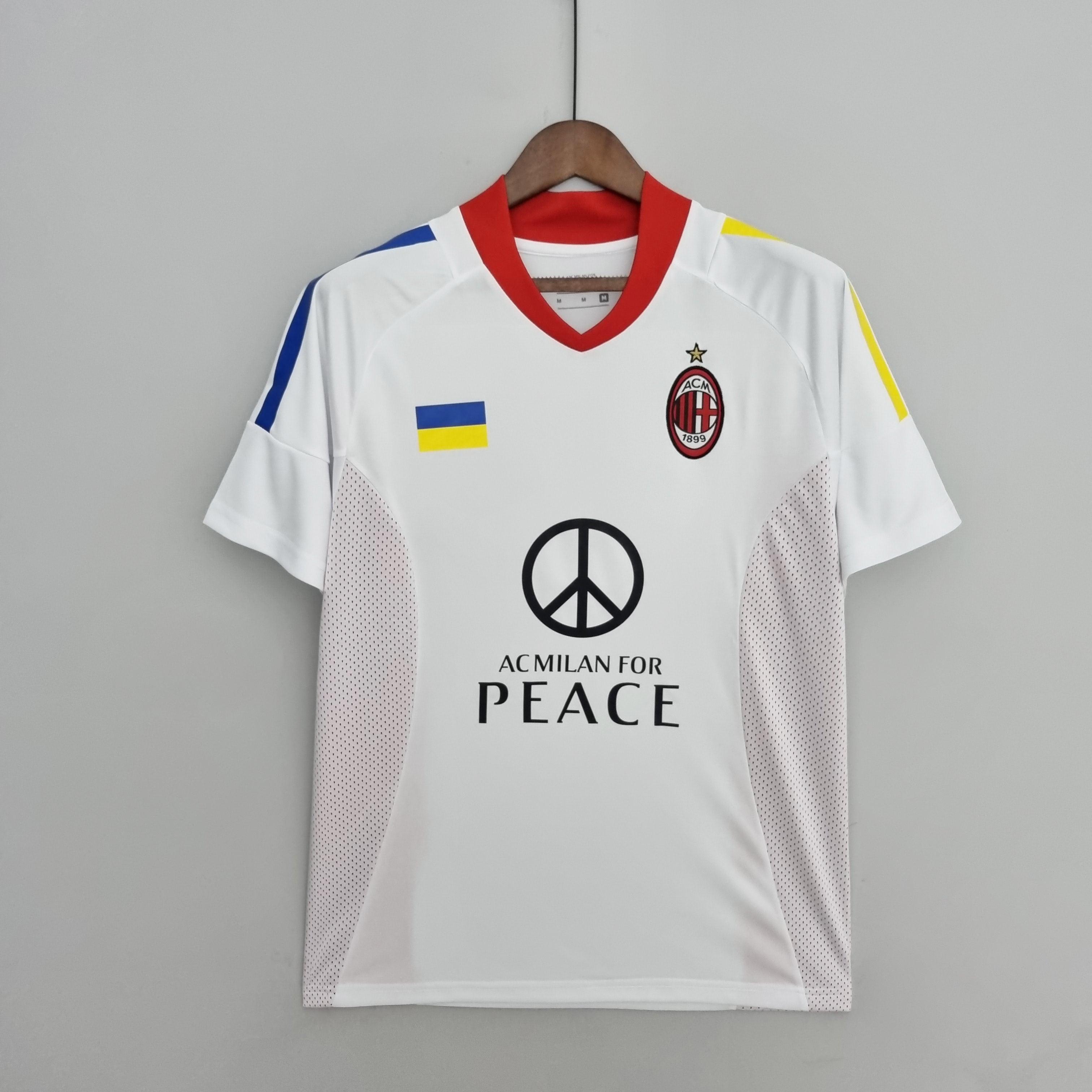 Camisa Retrô Milan II 2002 Masculina