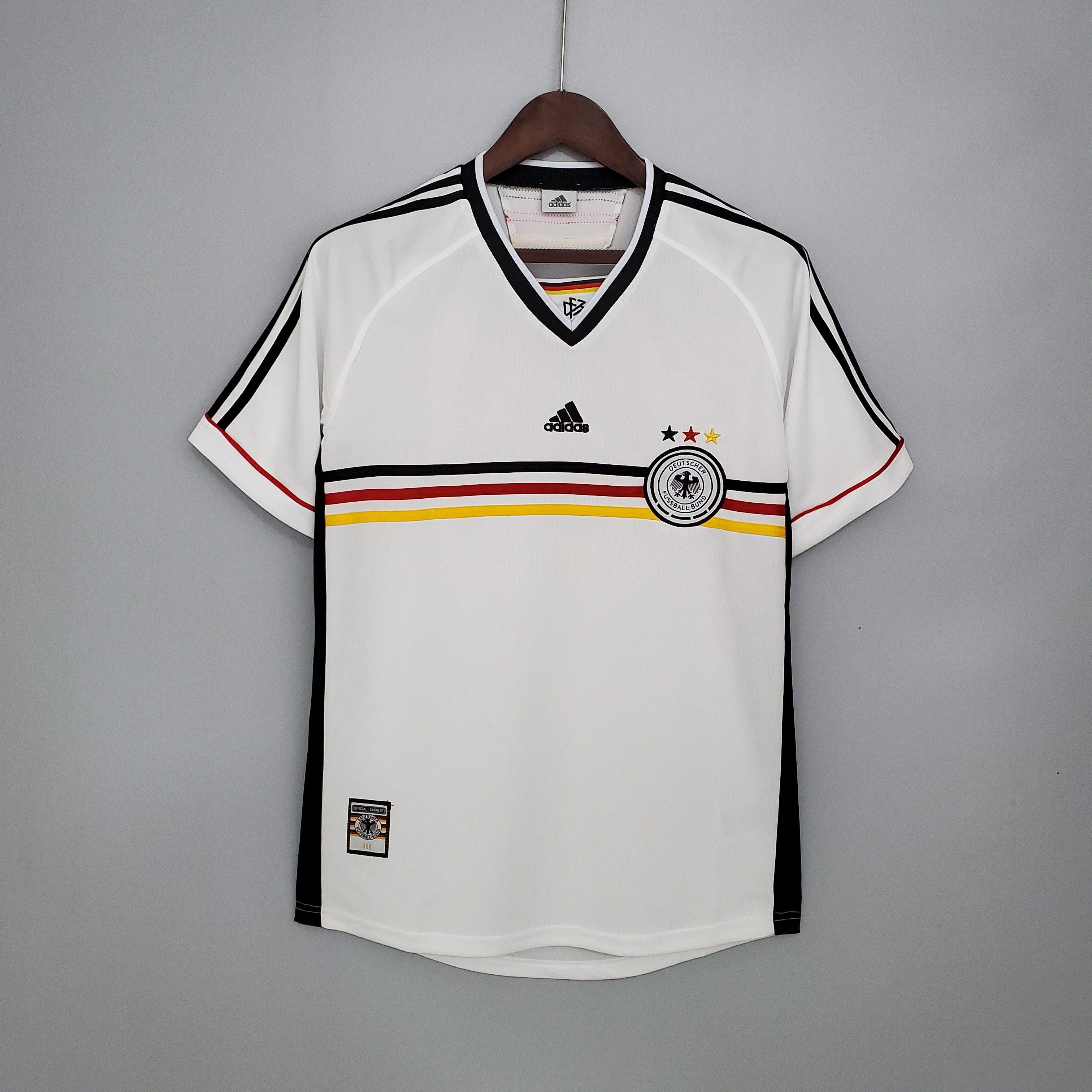 Camisa Retrô Alemanha I 1998 Masculina