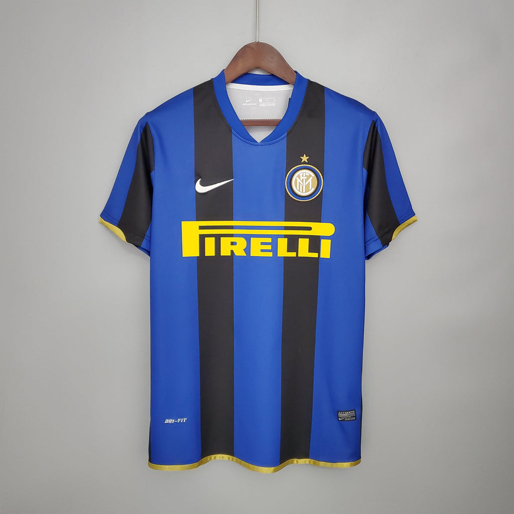 Camisa Retrô Inter Milão 2008 I 2008 Masculina