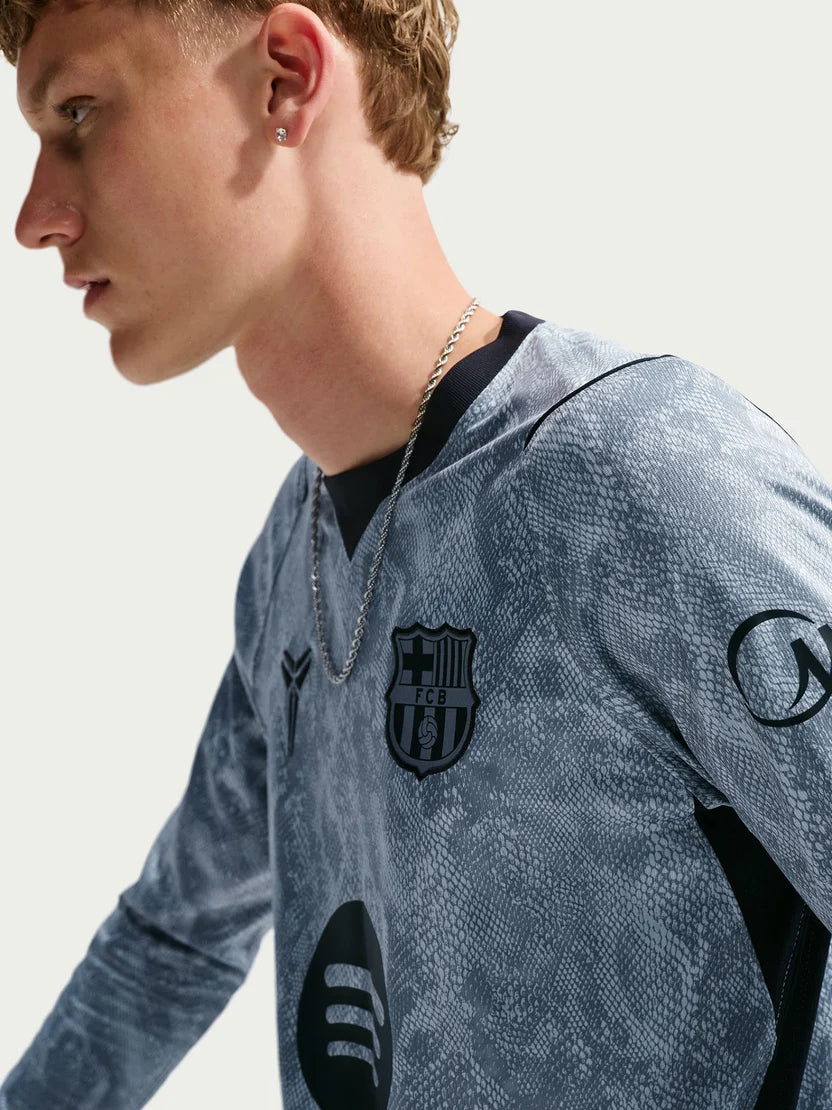 Camisa II Manga Longa Goleiro Barcelona x Kobe Bryant 26/27