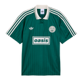 Camisa Oasis Live '25 X Adidas Verde e Creme