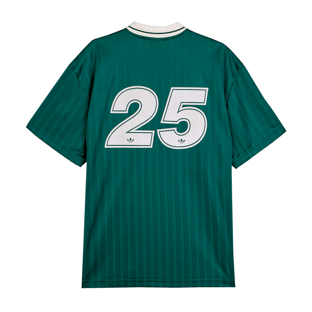 Camisa Oasis Live '25 X Adidas Verde e Creme