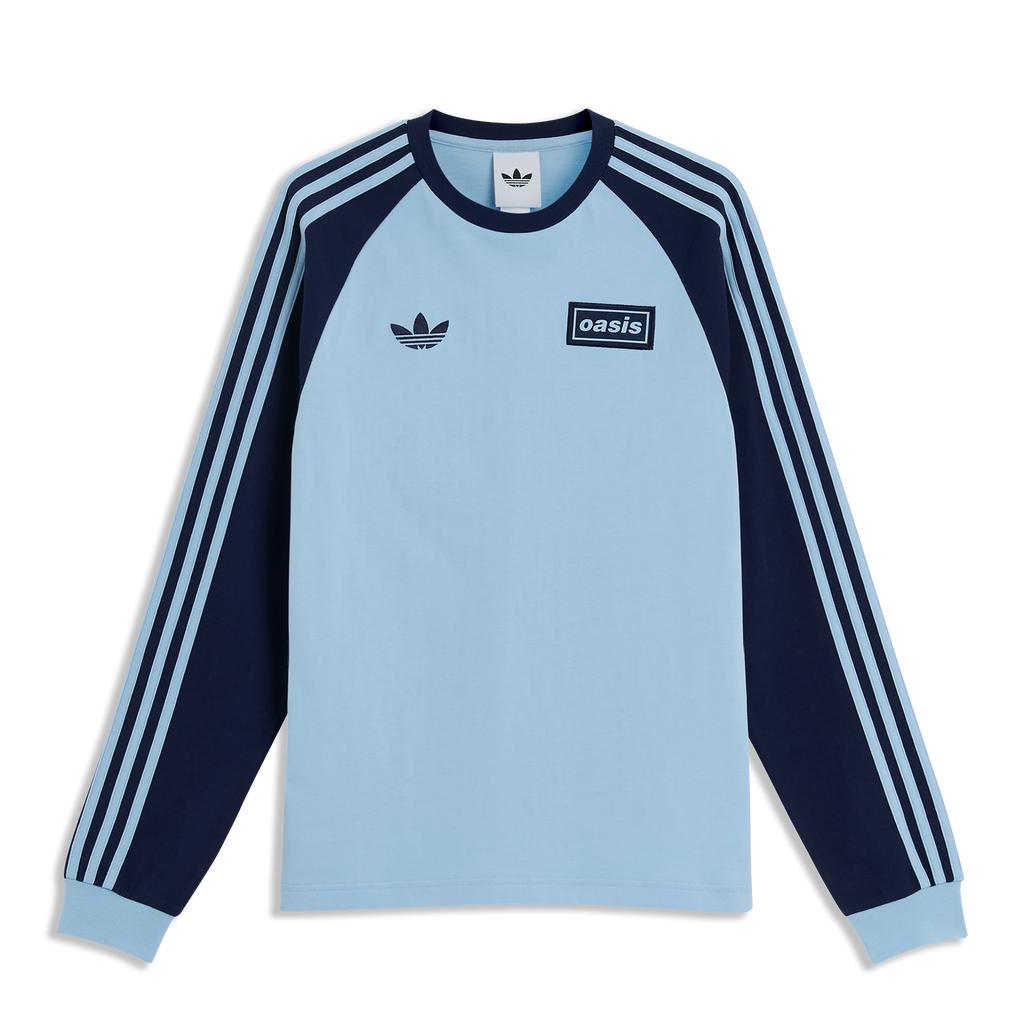 Camisa Manga Longa Live '25 Oasis Adidas Índigo Masculina