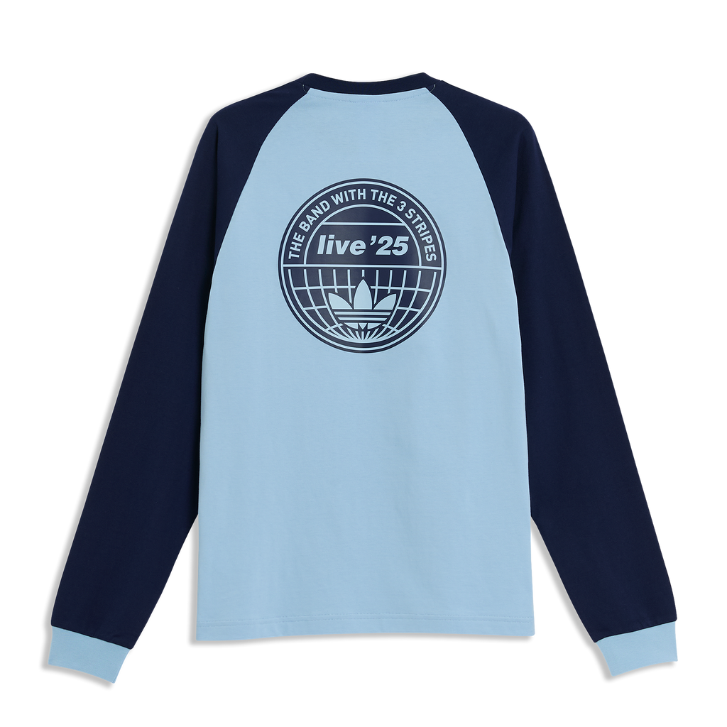 Camisa Manga Longa Live '25 Oasis Adidas Índigo Masculina
