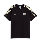 Camisa Oasis Adidas 3 Stripes Preto e Creme