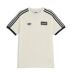 Camisa Oasis Adidas 3 Stripes Preto e Creme