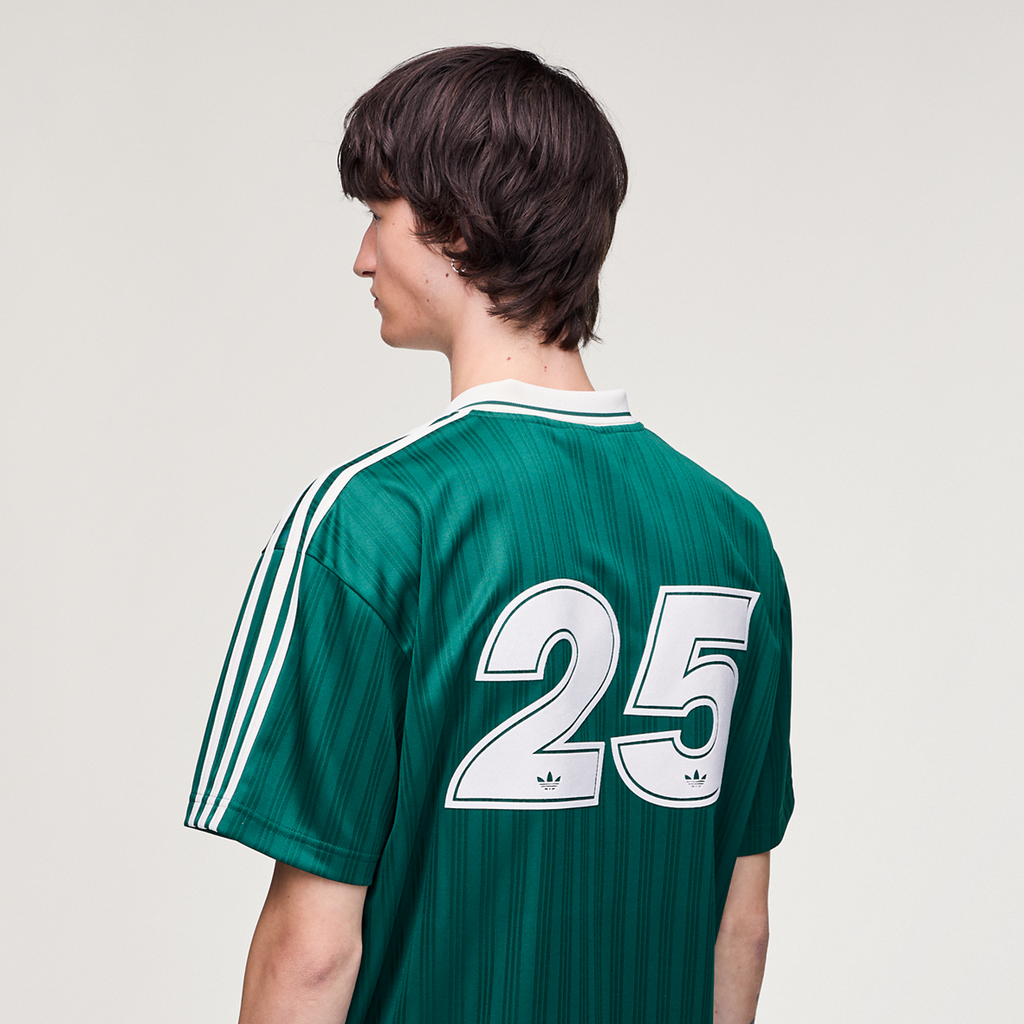 Camisa Oasis Live '25 X Adidas Verde e Creme