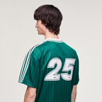 Camisa Oasis Live '25 X Adidas Verde e Creme