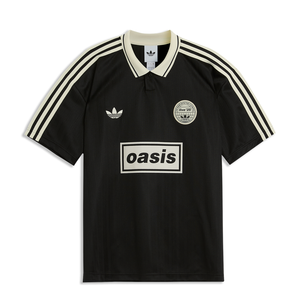 Camisa Oasis Live '25 X Adidas Preta