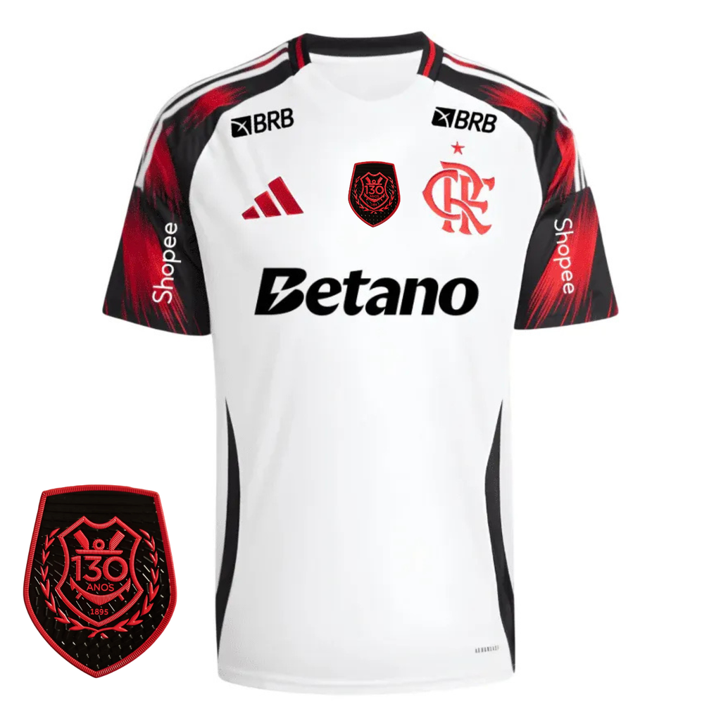 Camisa II Flamengo / Patrocínio 2025/26 Masculina