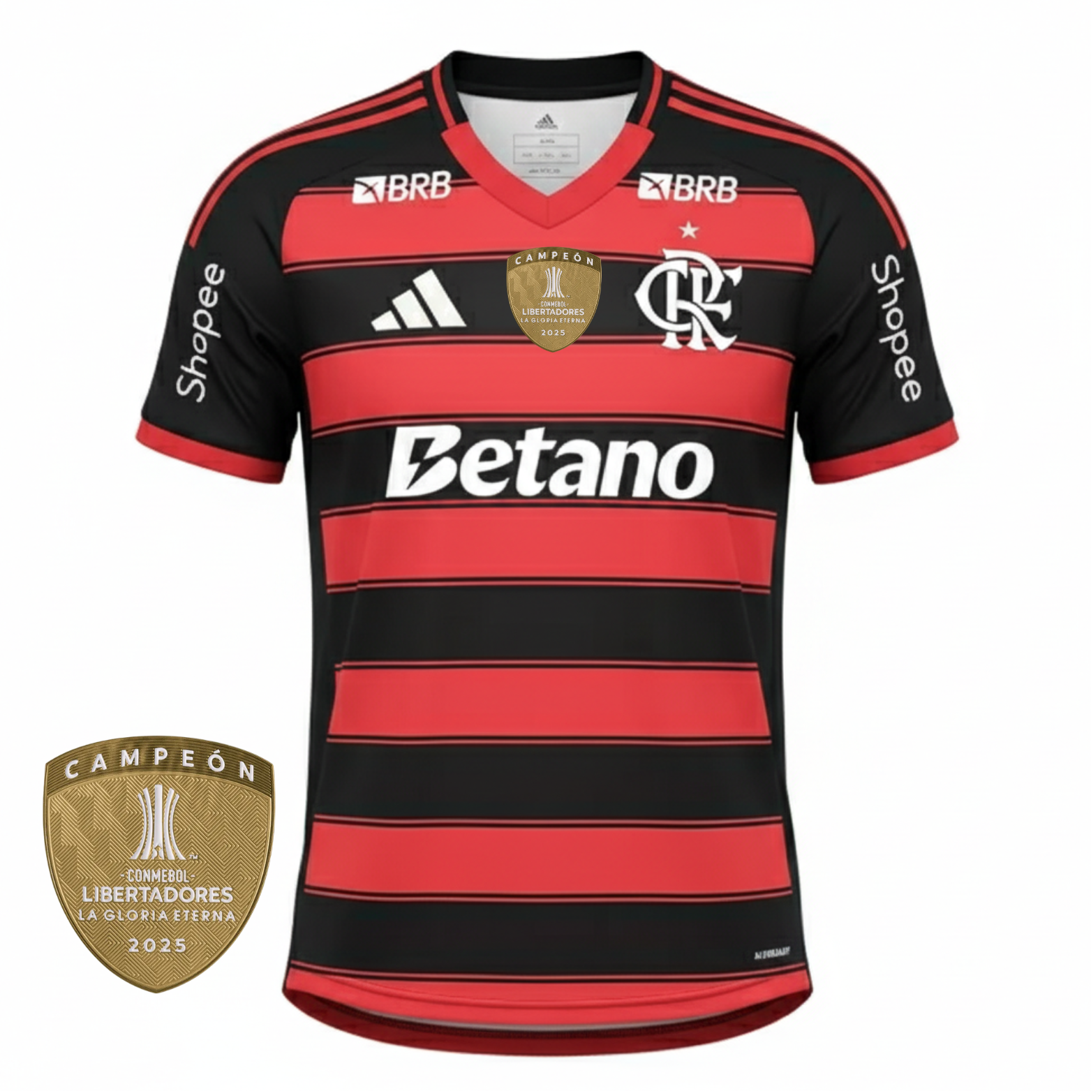 Camisa I Flamengo / Patrocínio 2025/26 Masculina