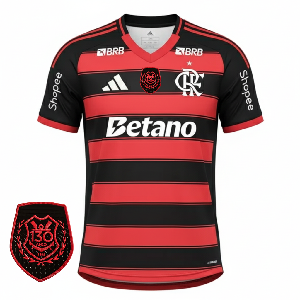 Camisa I Flamengo / Patrocínio 2025/26 Masculina