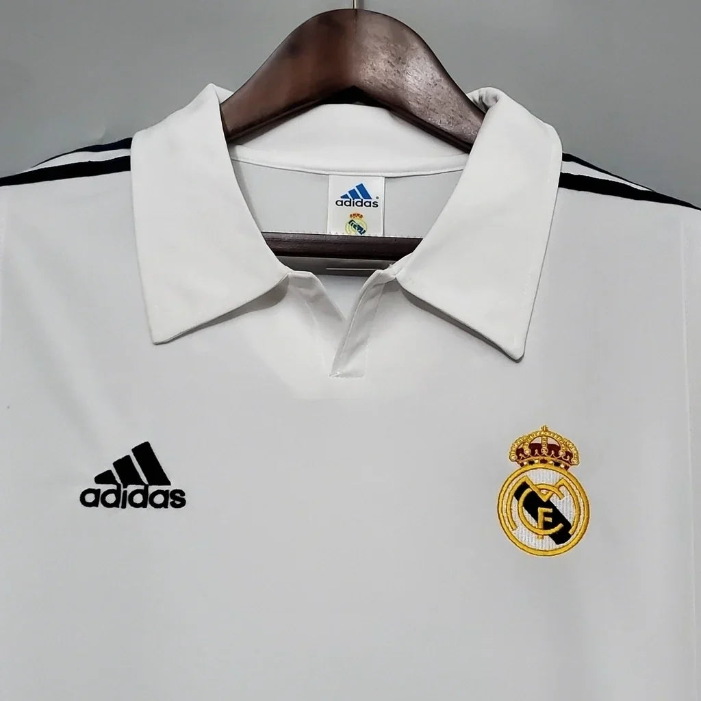 Camisa Retrô Real Madrid 2002 Masculina