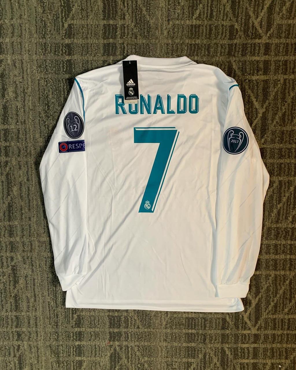 Camisa Retrô Real Madrid 2018 Masculina