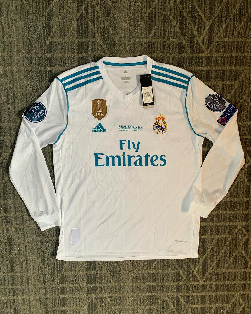 Camisa Retrô Real Madrid 2018 Masculina