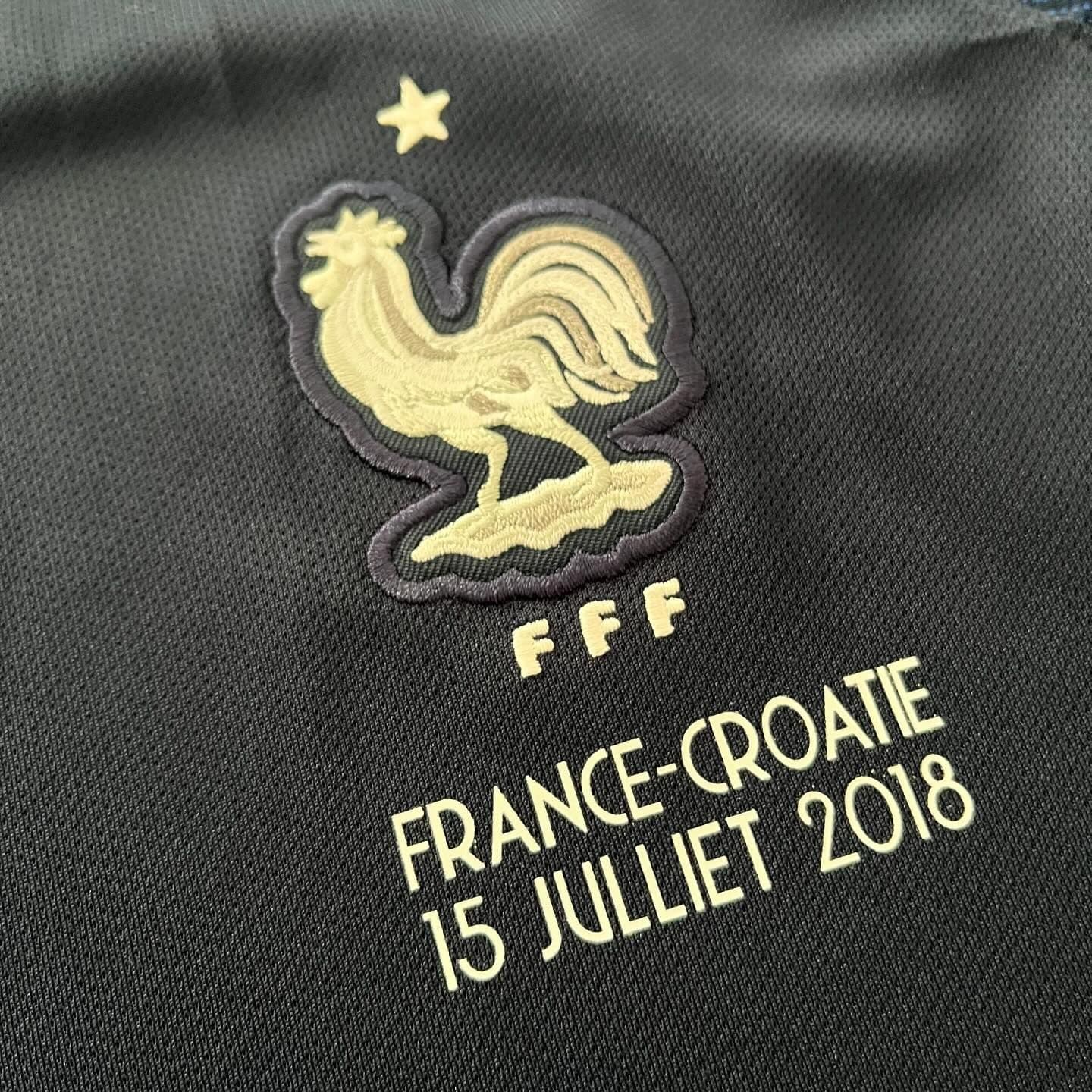 Camisa Retrô França 2018 Masculina