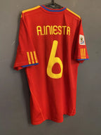 Camisa Retrô Espanha 2010 Masculina