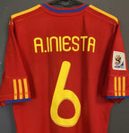 Camisa Retrô Espanha 2010 Masculina