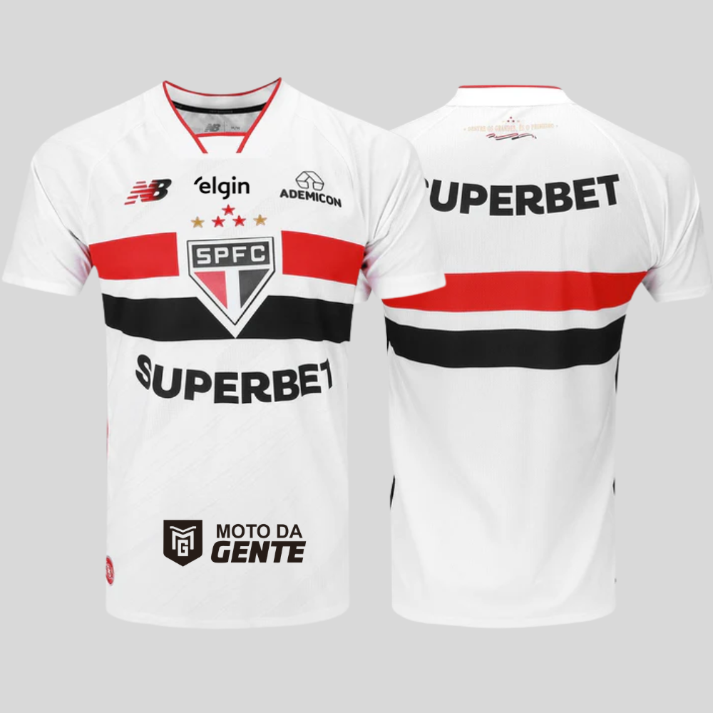 Camisa Spfc Titular 2026/27 Torcedor Masculina