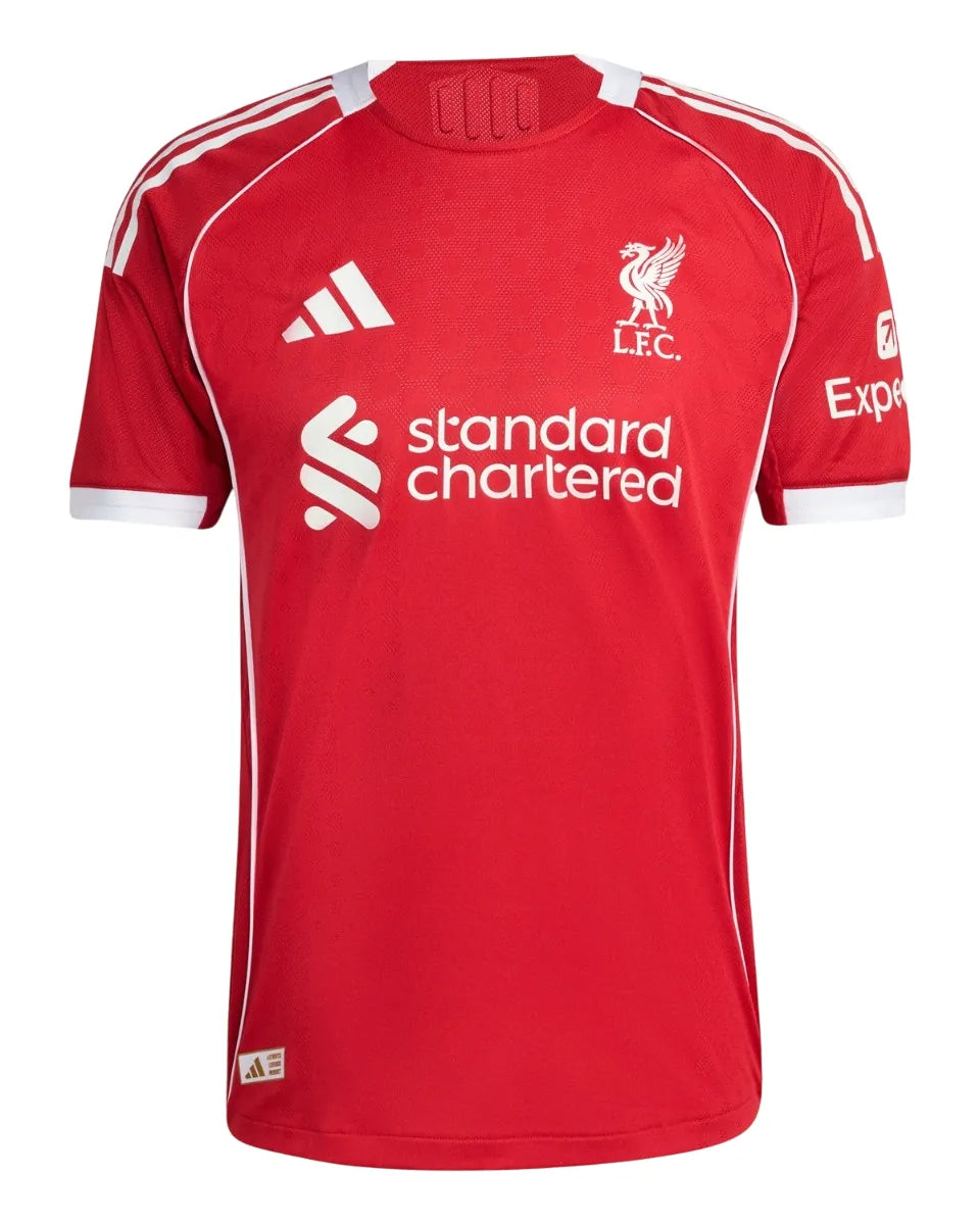 Camisa I Liverpool 2025/26 Jogador Masculina