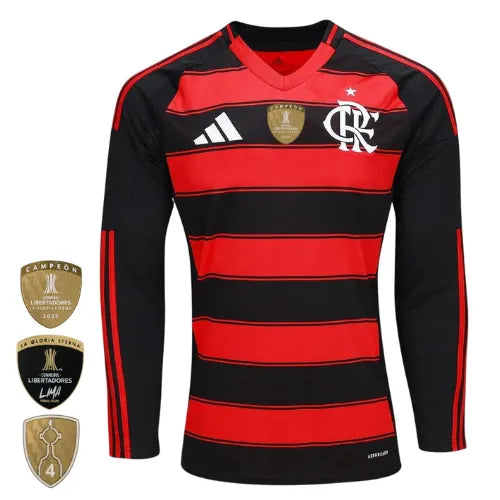 Camisa Manga Longa I Flamengo 2025/26 Masculina
