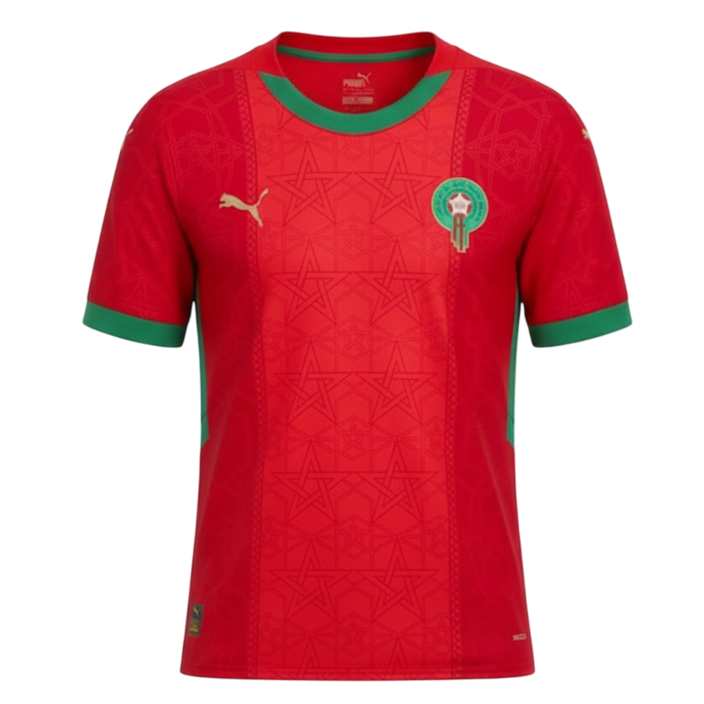 Camisa Marrocos 2025 2025 Masculina