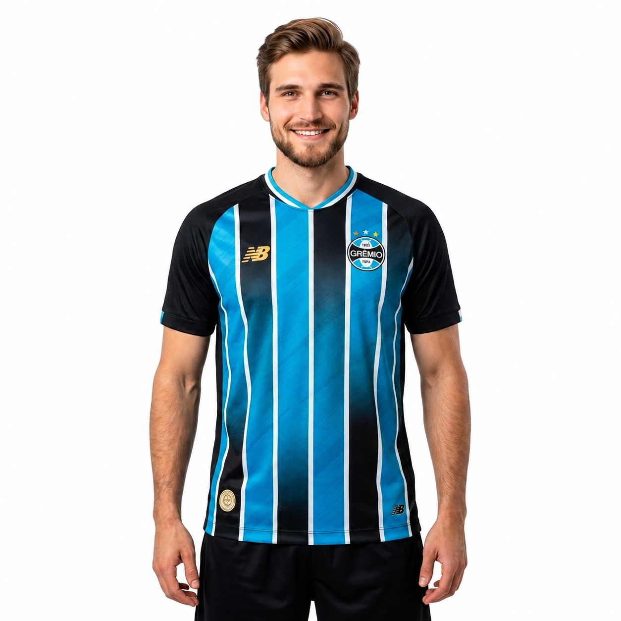 Camisa I Grêmio 2026/27 Jogador Masculina