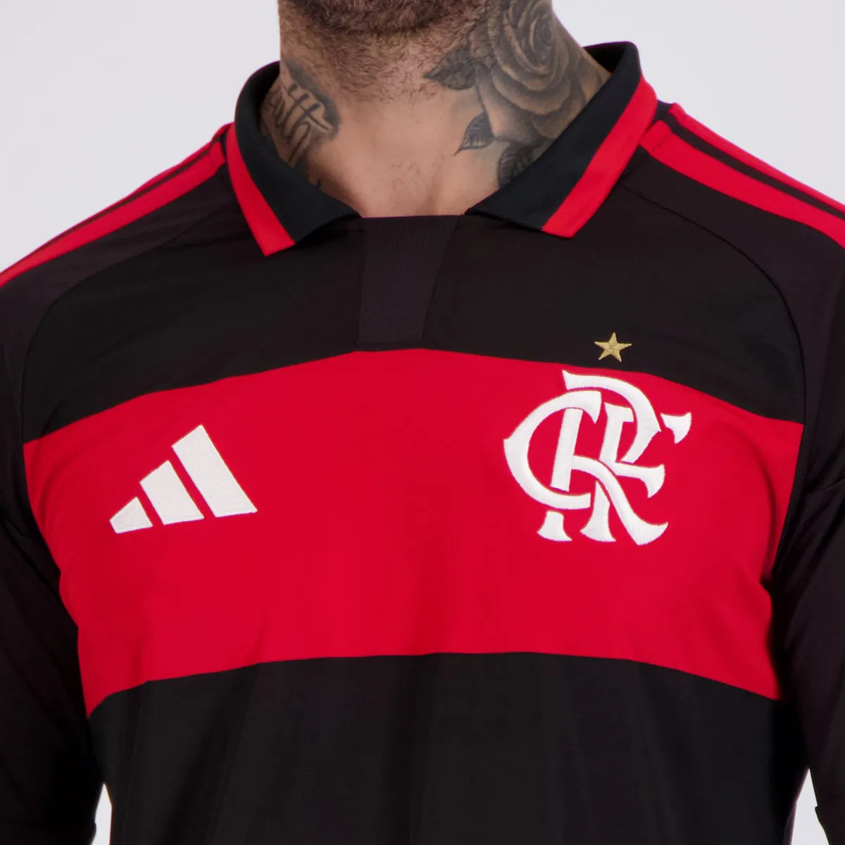 Camisa Manga Longa Flamengo Titular 2026/27 Masculina